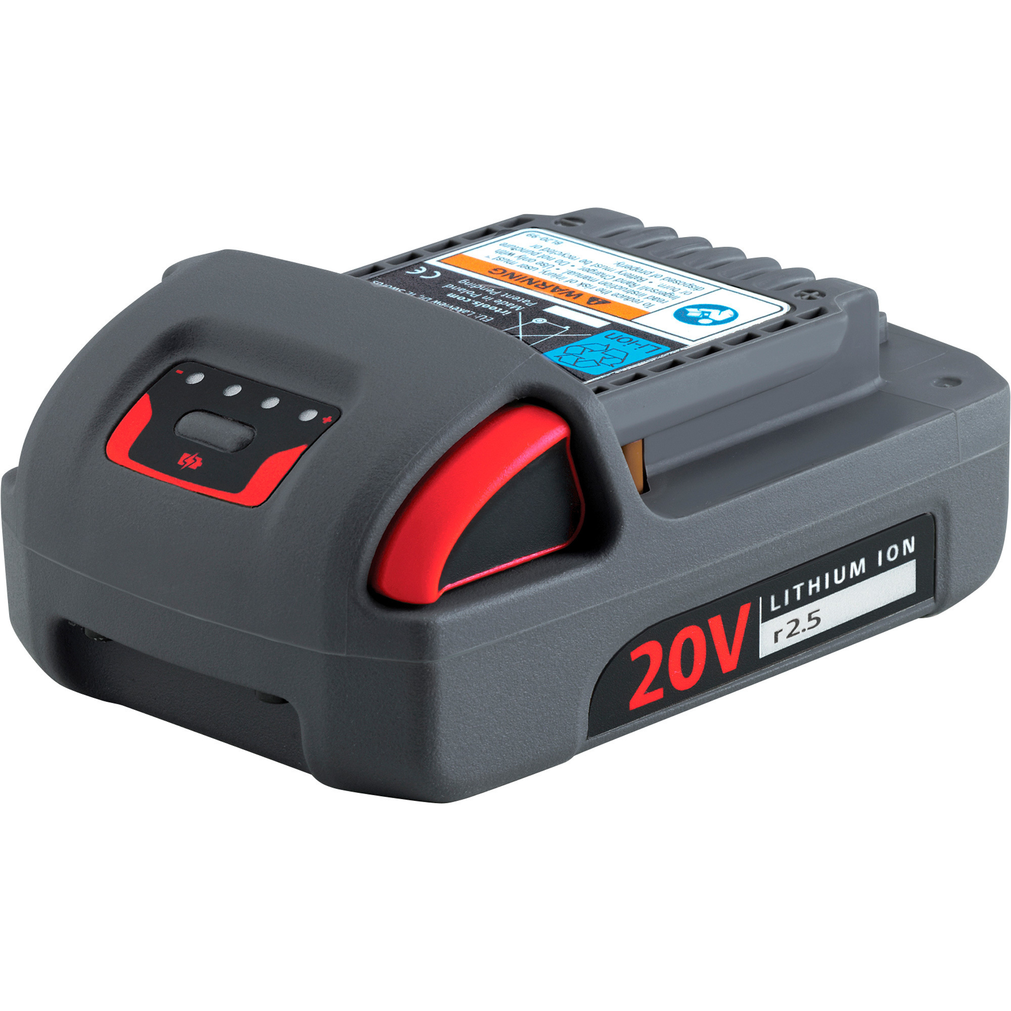 Ingersoll Rand IQV 20 Series High-Capacity 2.5Ah Lithium-Ion Battery, 20V, Model# BL2012